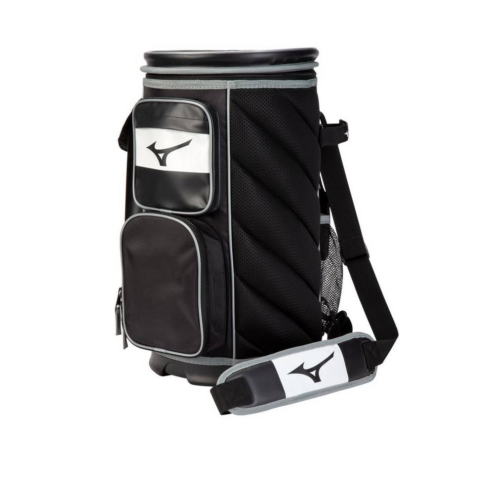 Bolsa Mizuno Coach’s Bucket X Hombre Negras Outlet PJUG-76153